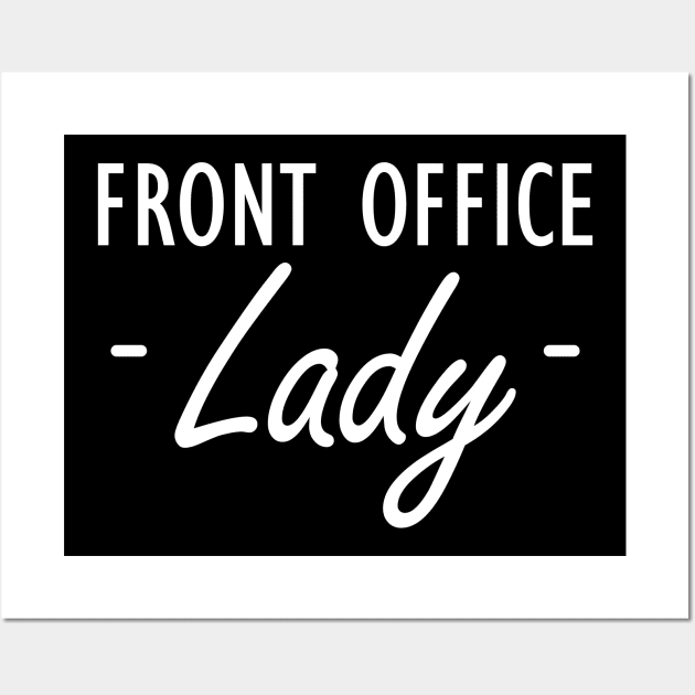 School Secretary - Front Office Lady w Wall Art by KC Happy Shop